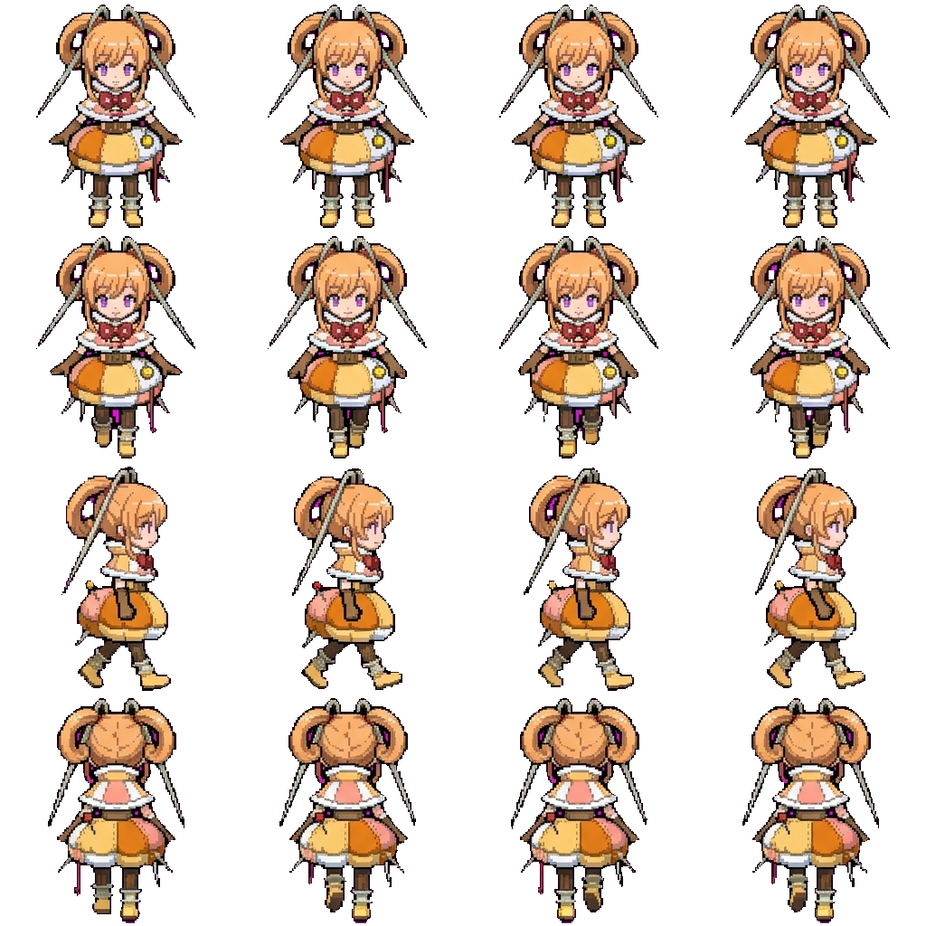 Garrick movement sprite