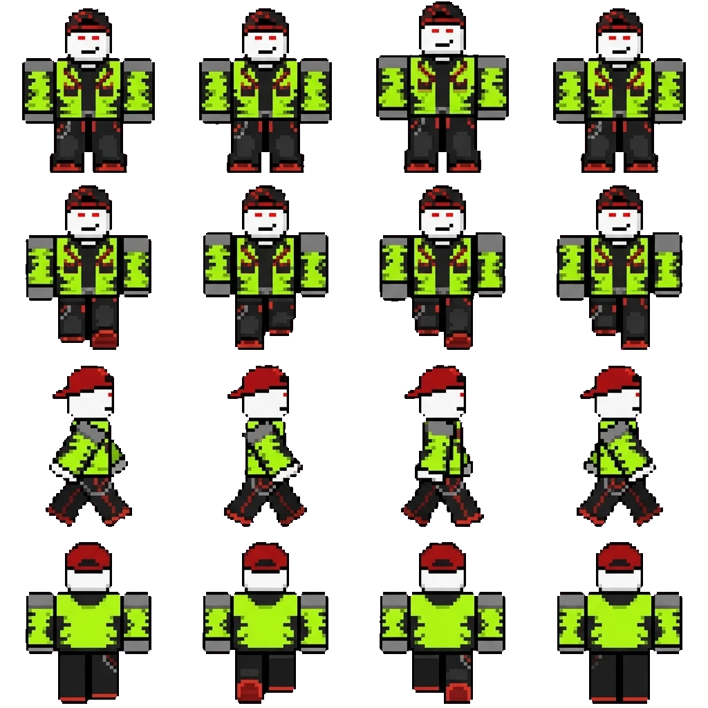 brad movement sprite