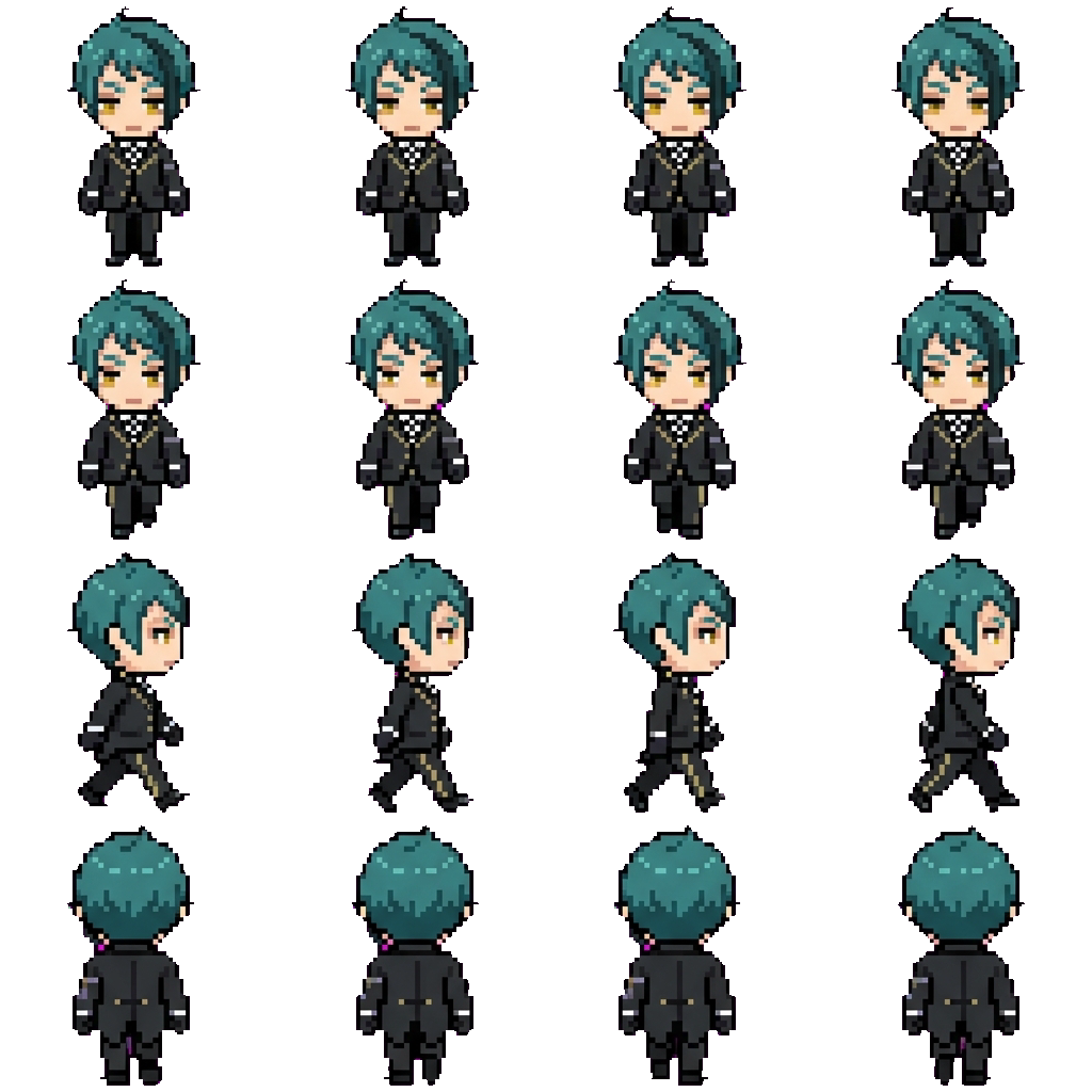 Jade movement sprite