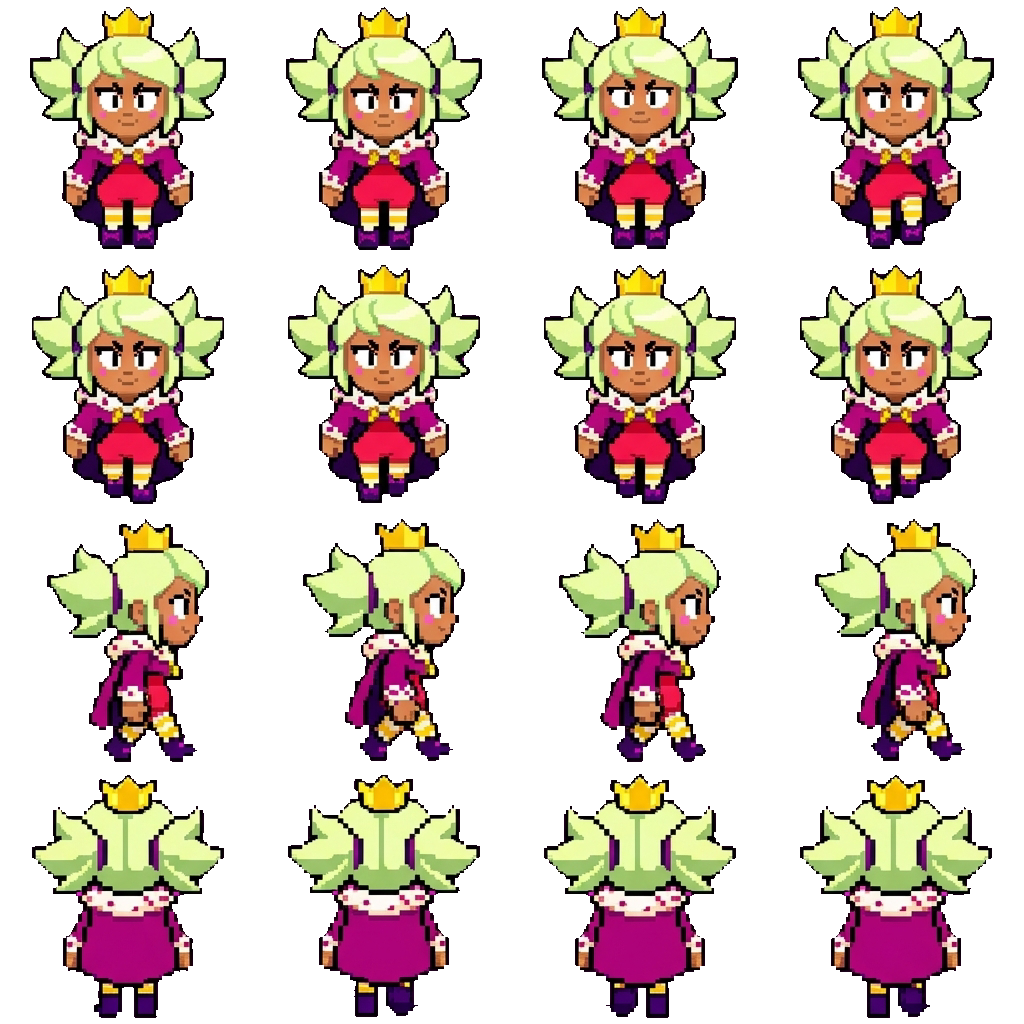 Mandy movement sprite