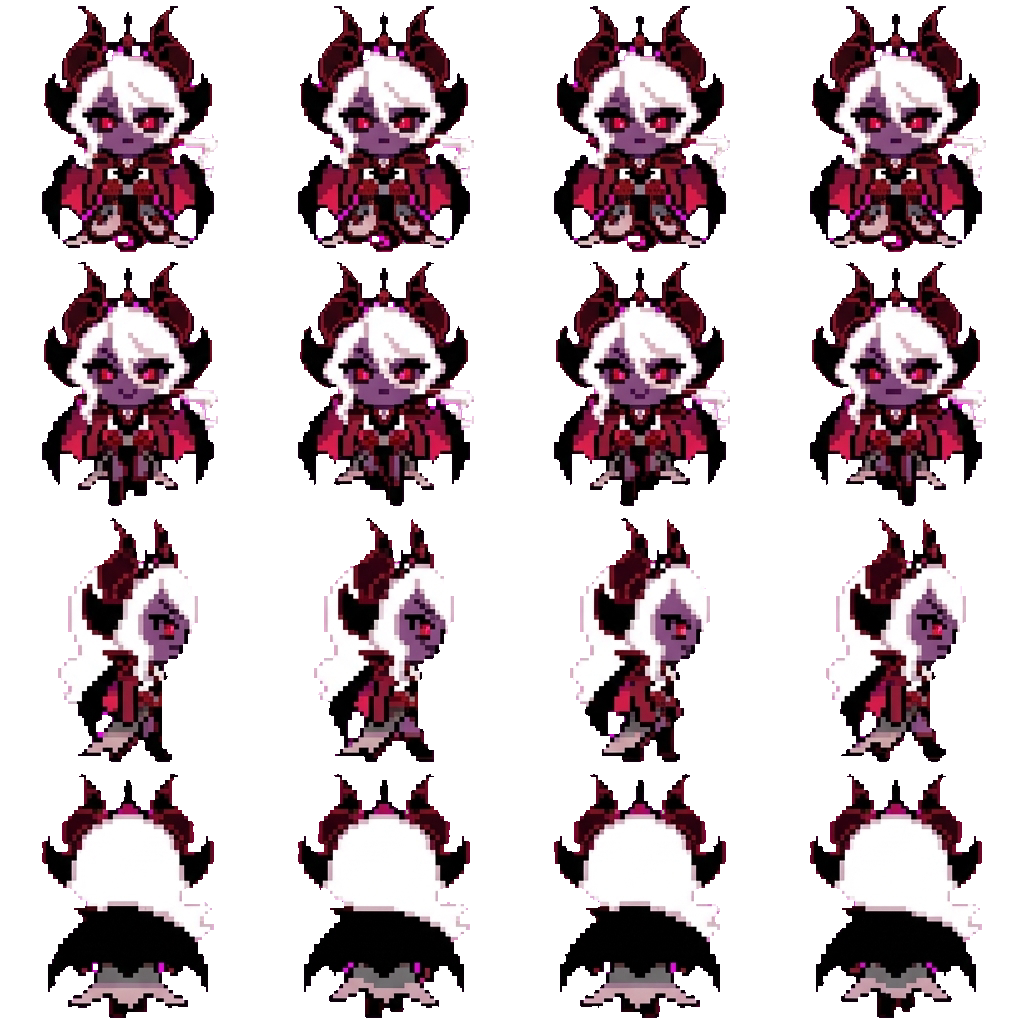 Dark Enchantress Cookie movement sprite