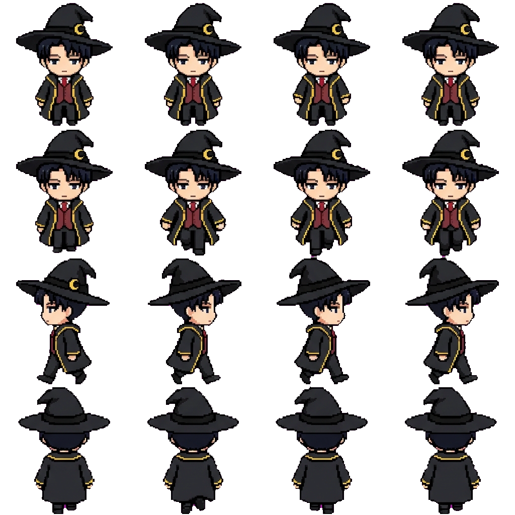 Claude movement sprite