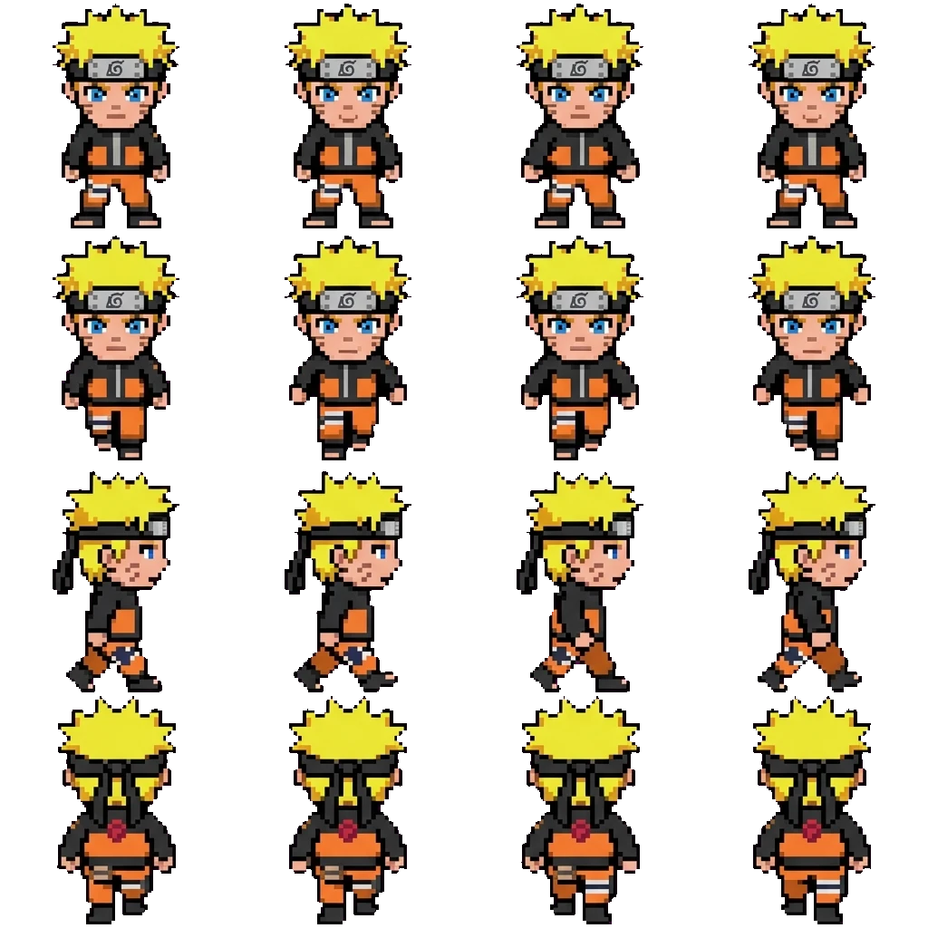 Naruto movement sprite