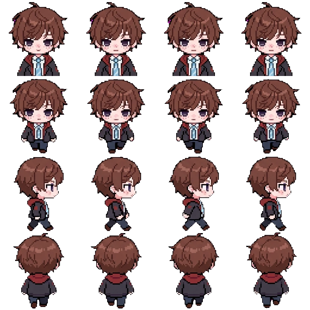 Haruto Sakai movement sprite
