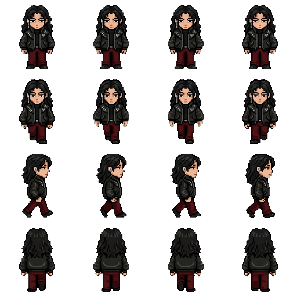 Sirius black movement sprite