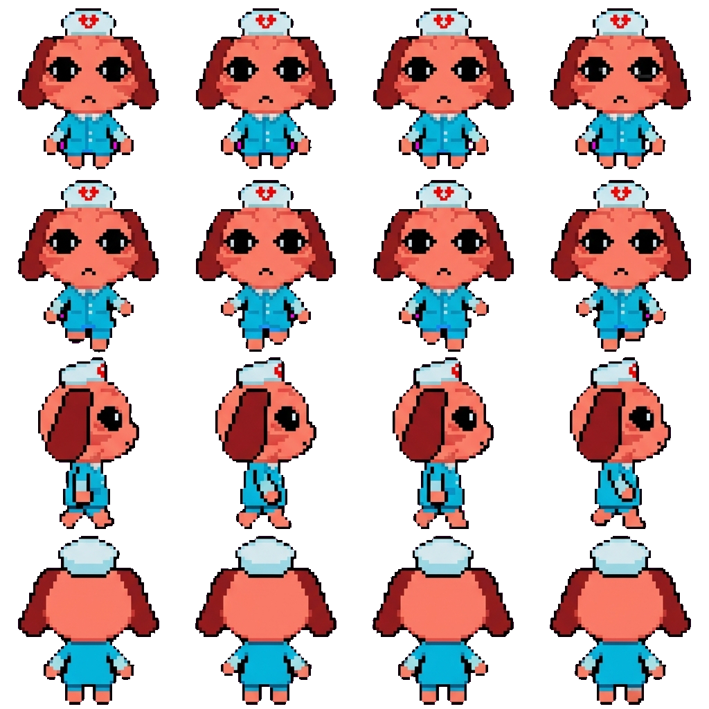 Nurse movement sprite