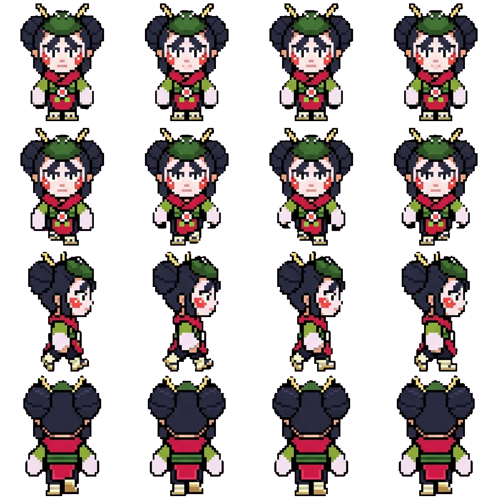 Kaze movement sprite