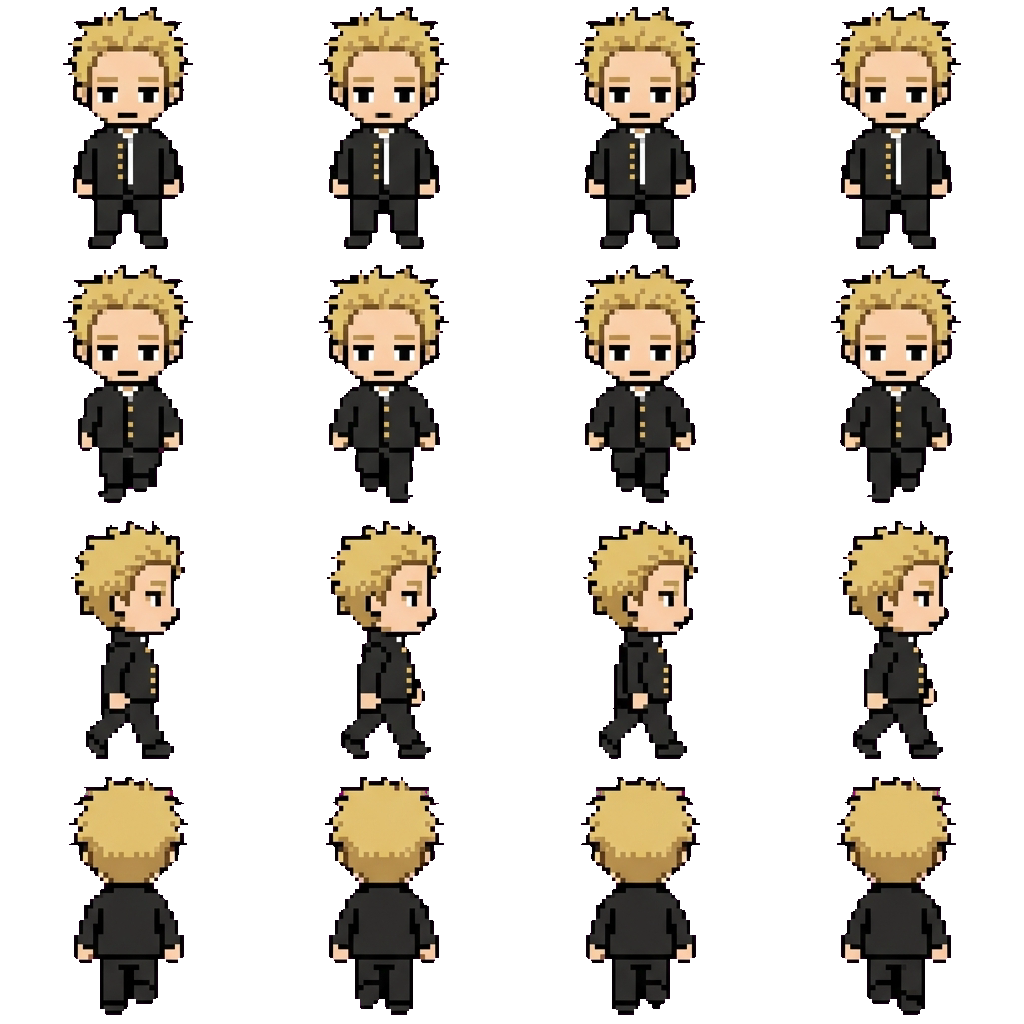 Ринтаро movement sprite