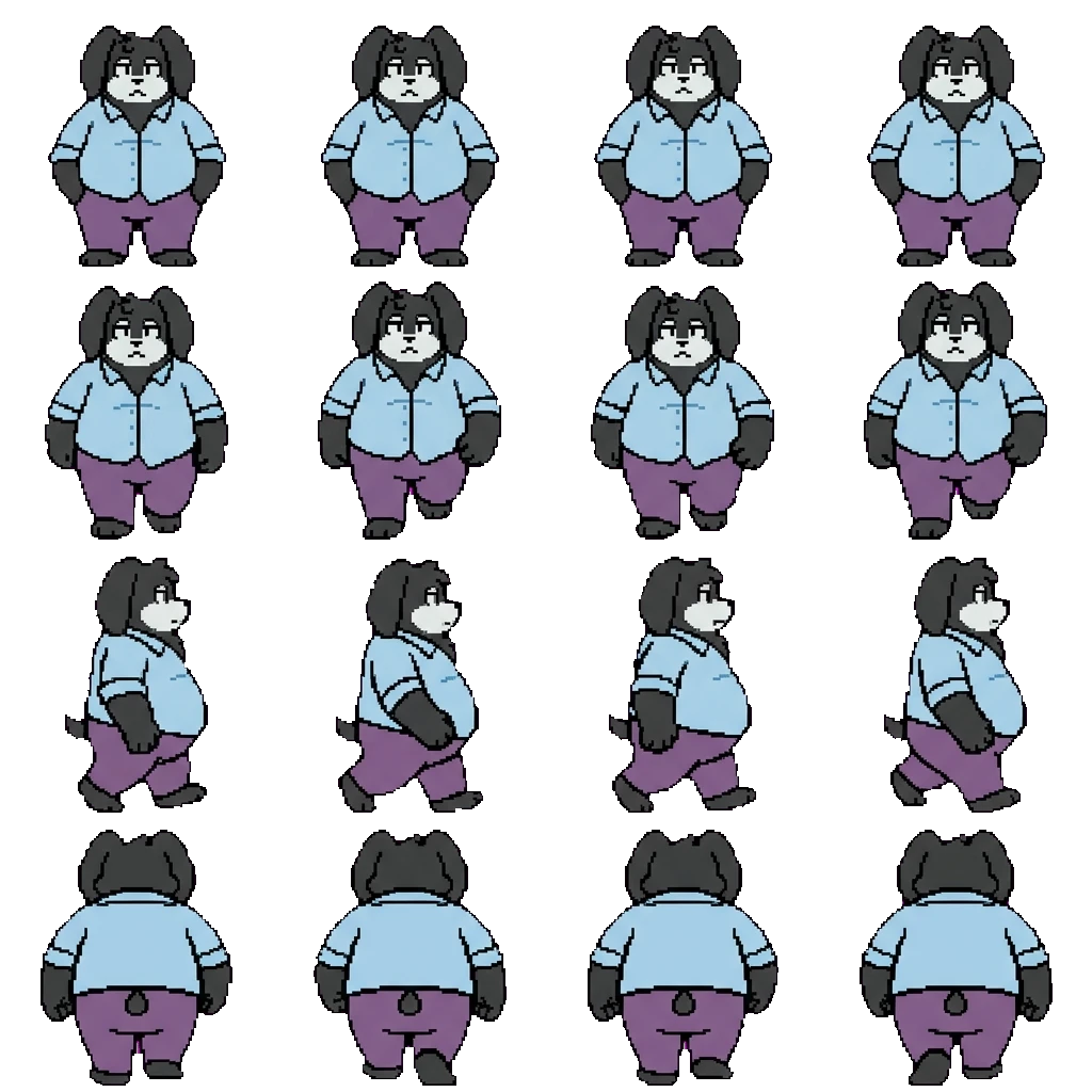 Oswald movement sprite