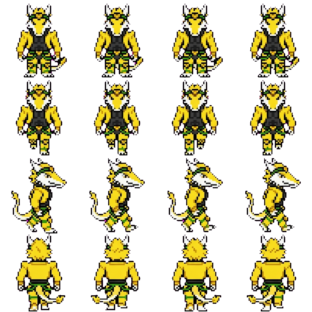 Dio movement sprite