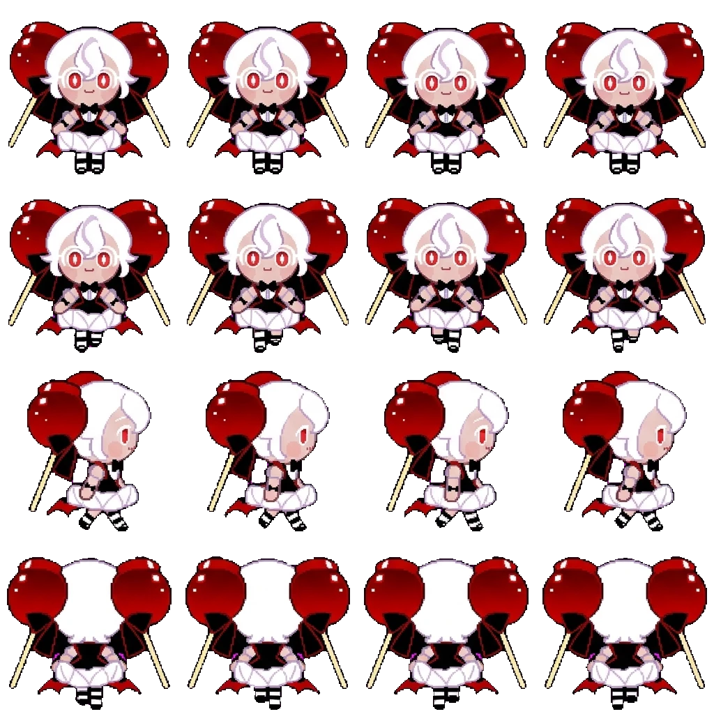 Candy Apple movement sprite