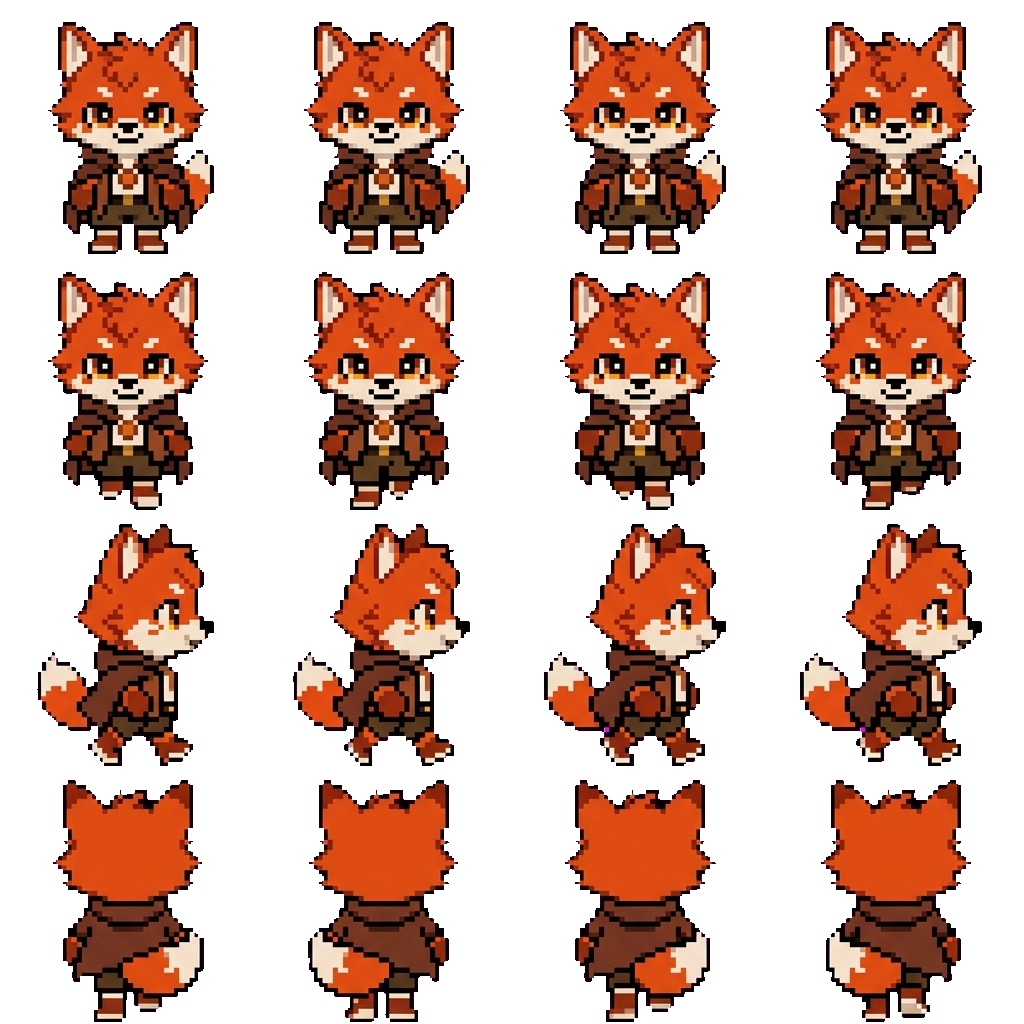 Momiji movement sprite
