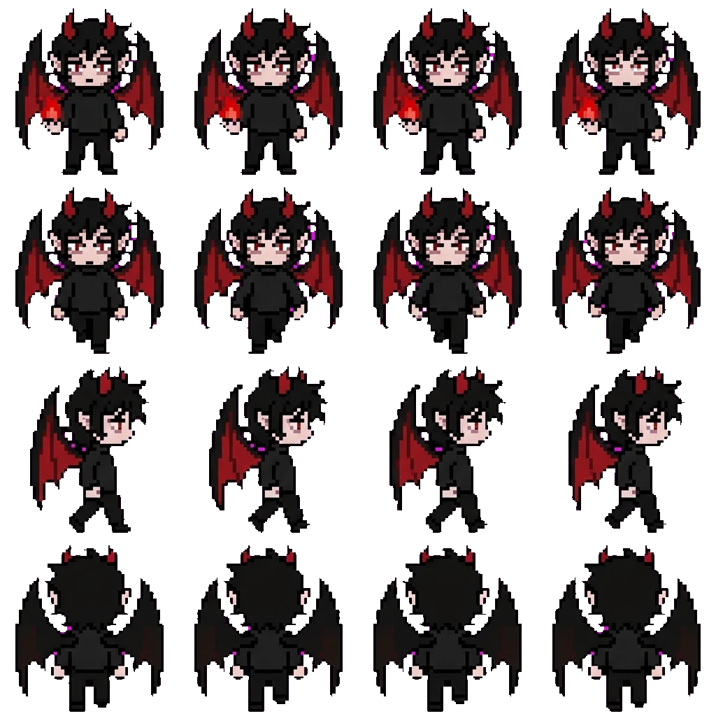 Damien thorn movement sprite