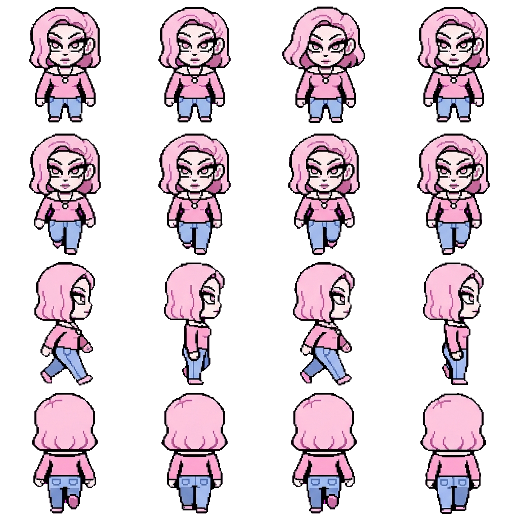 Eun-mi Harvington movement sprite