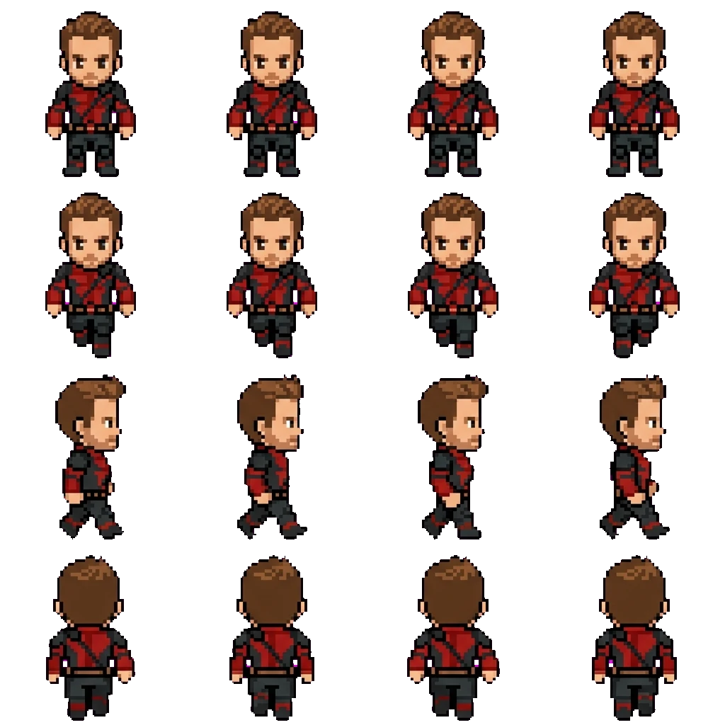 Wade movement sprite