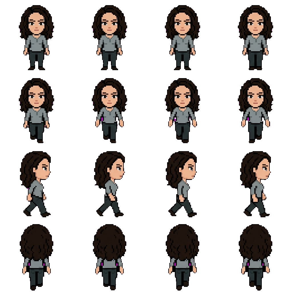 Teresa movement sprite