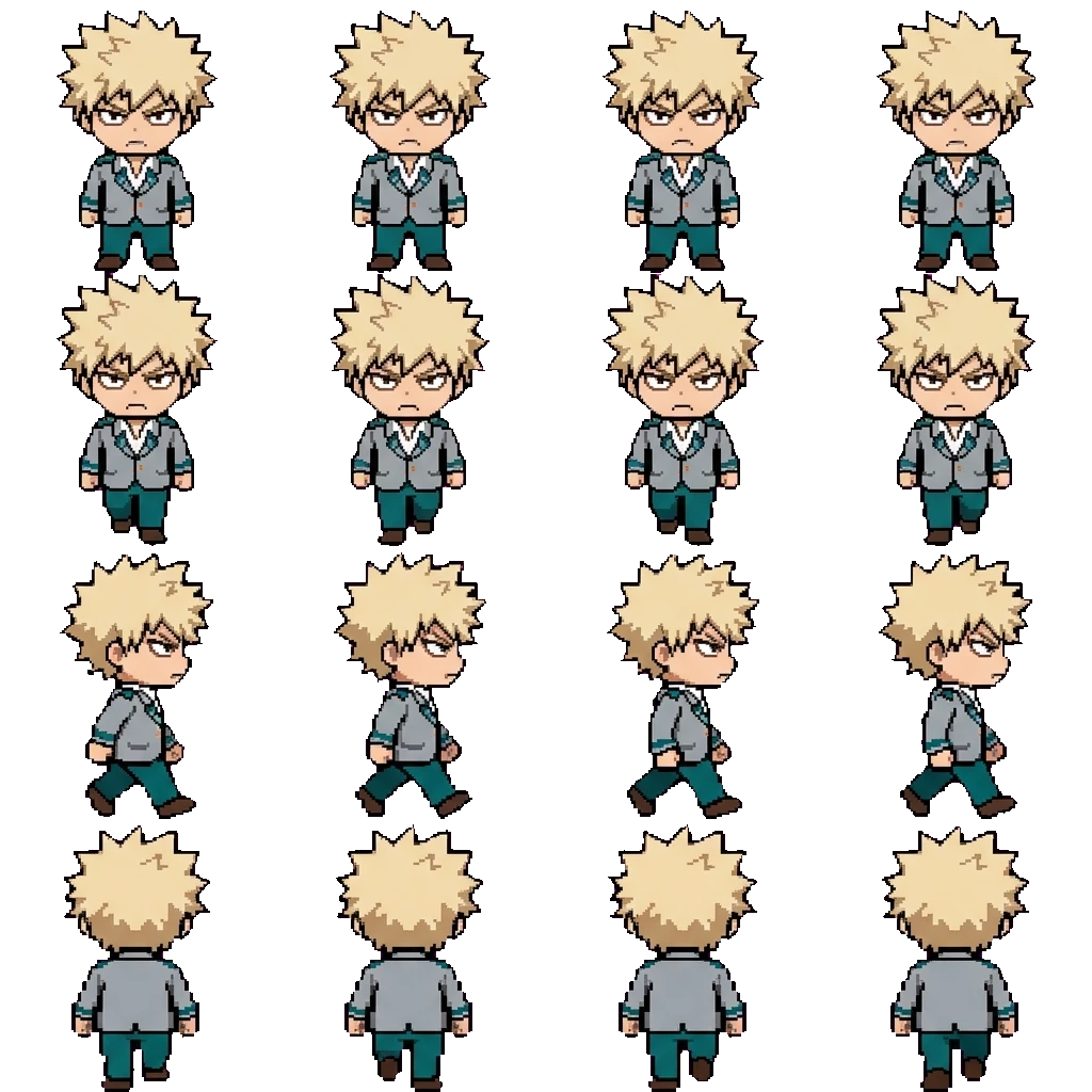 Bakugo movement sprite