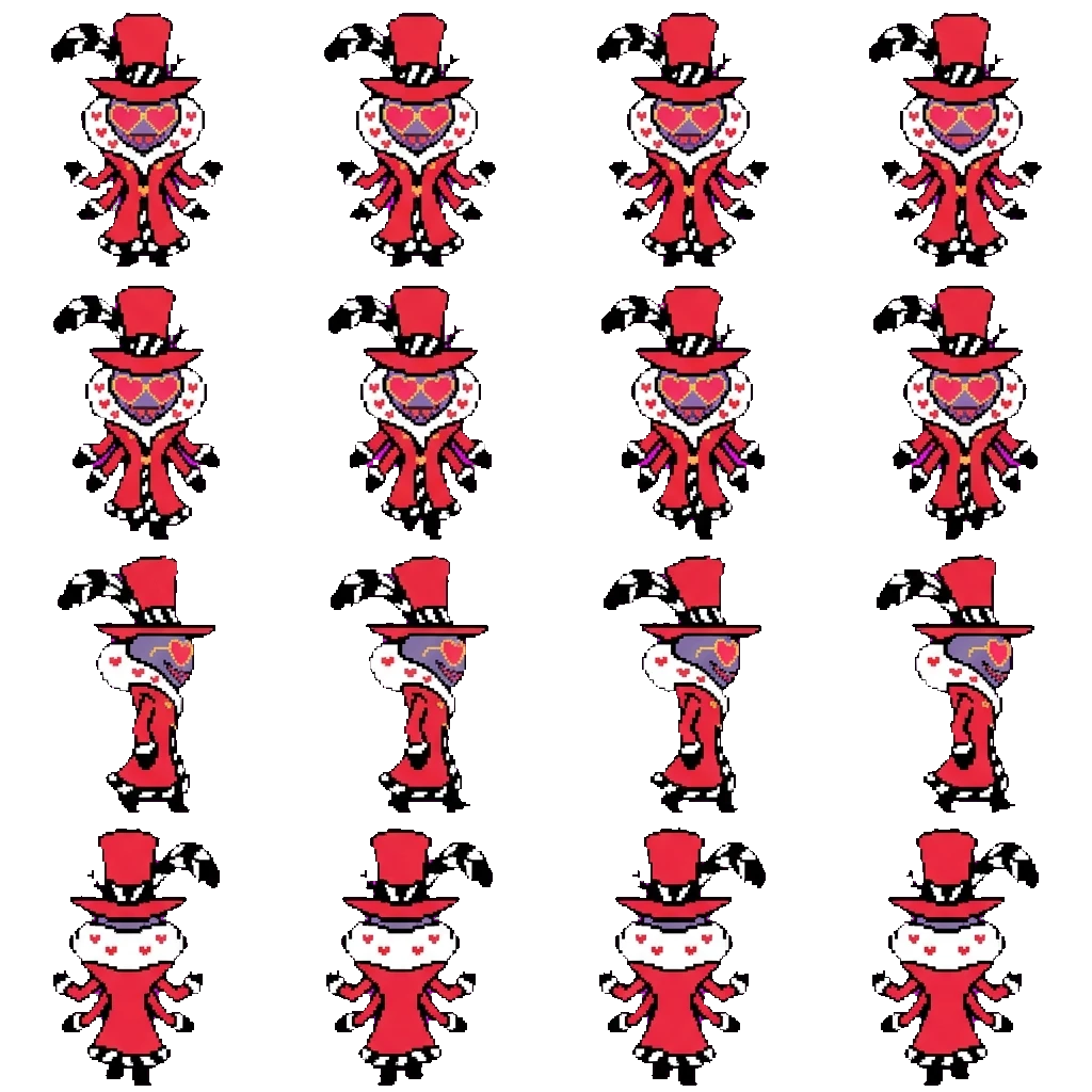 Valentino movement sprite