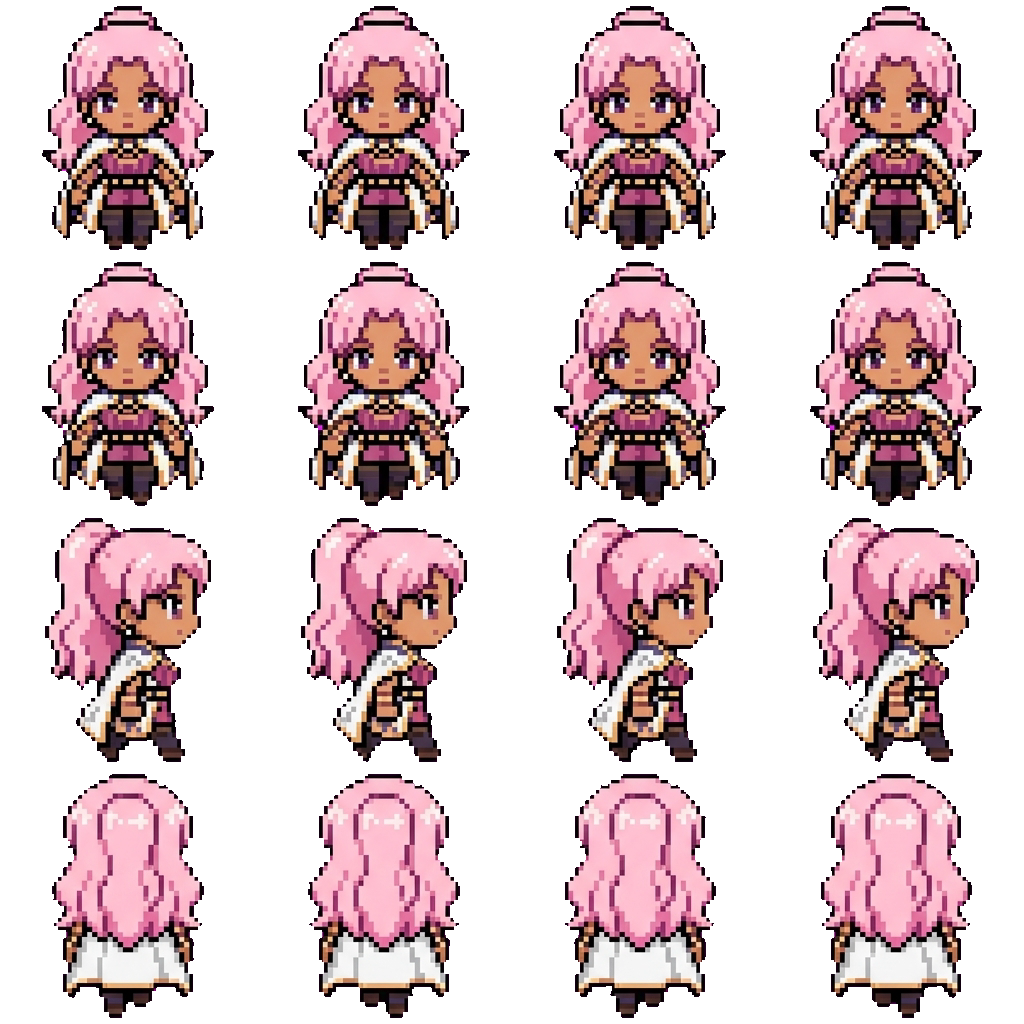 Adeline movement sprite