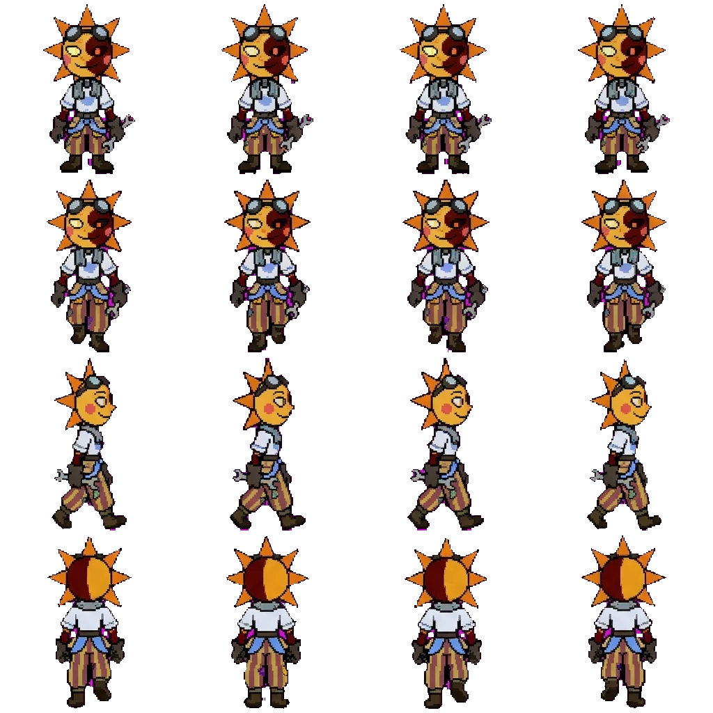 Solar movement sprite