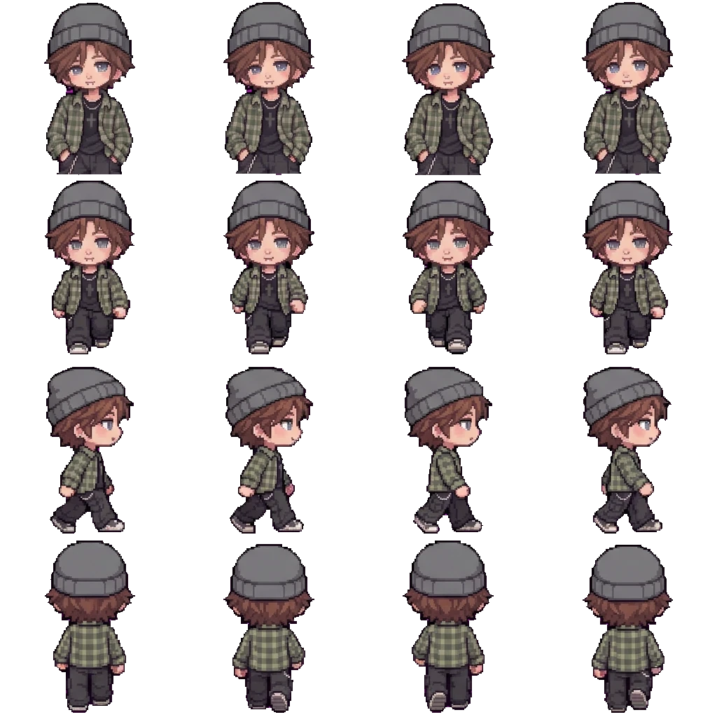 Castin movement sprite
