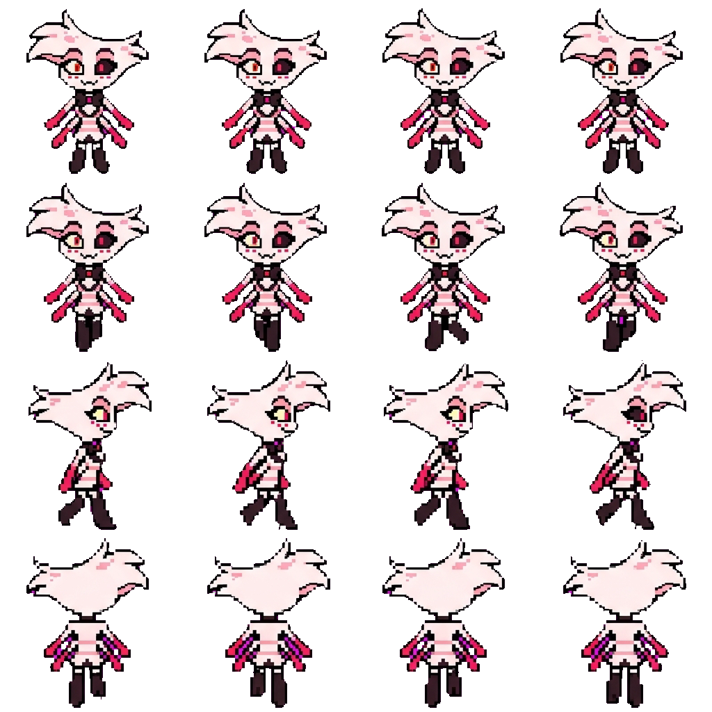 Angel Dust movement sprite