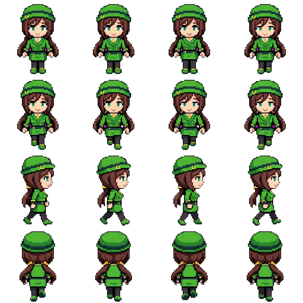 Tazuna Hayakawa movement sprite