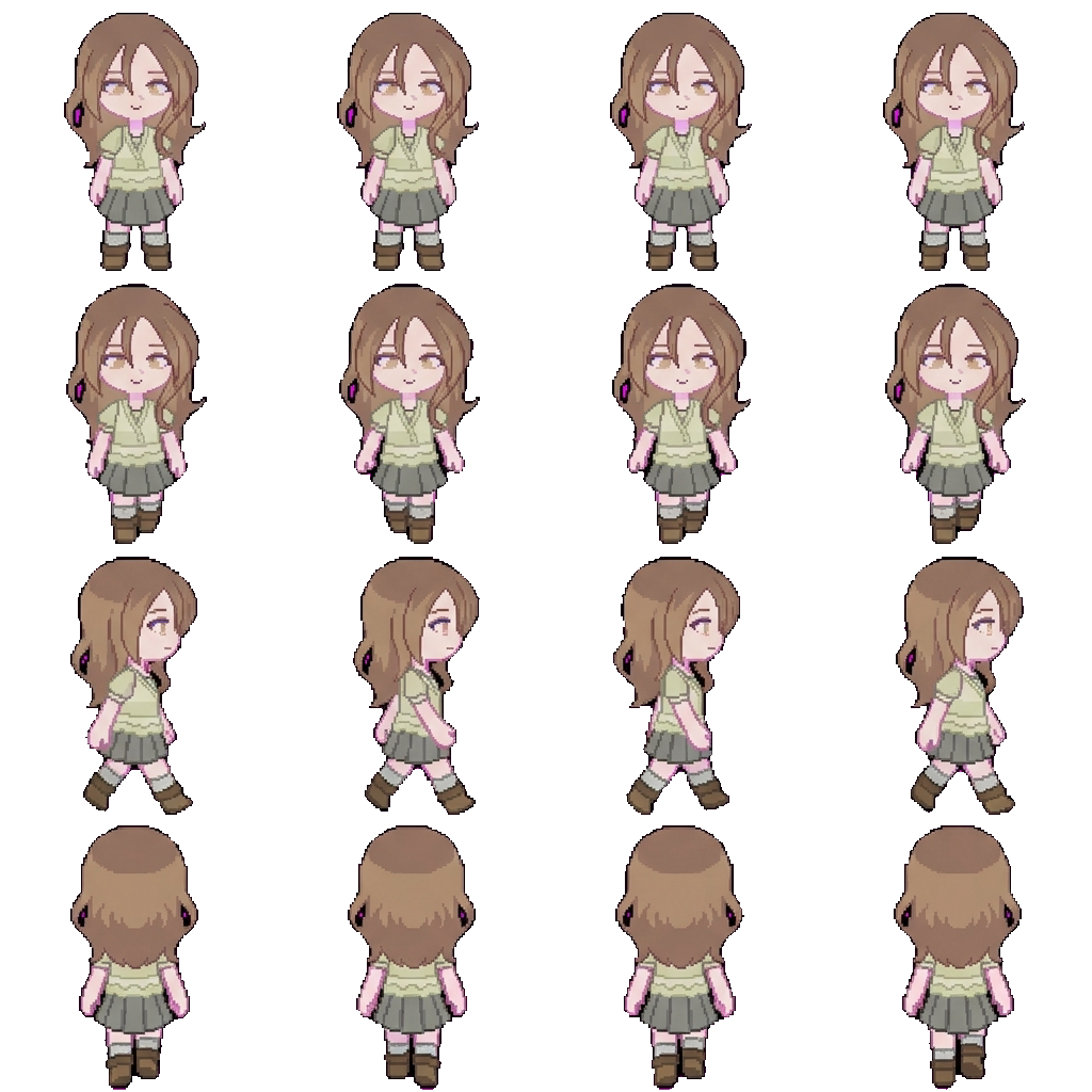 Kiera movement sprite