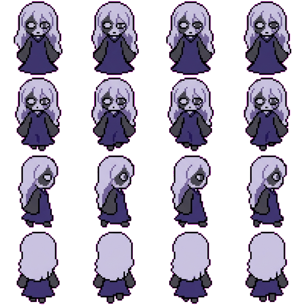 Foggy movement sprite