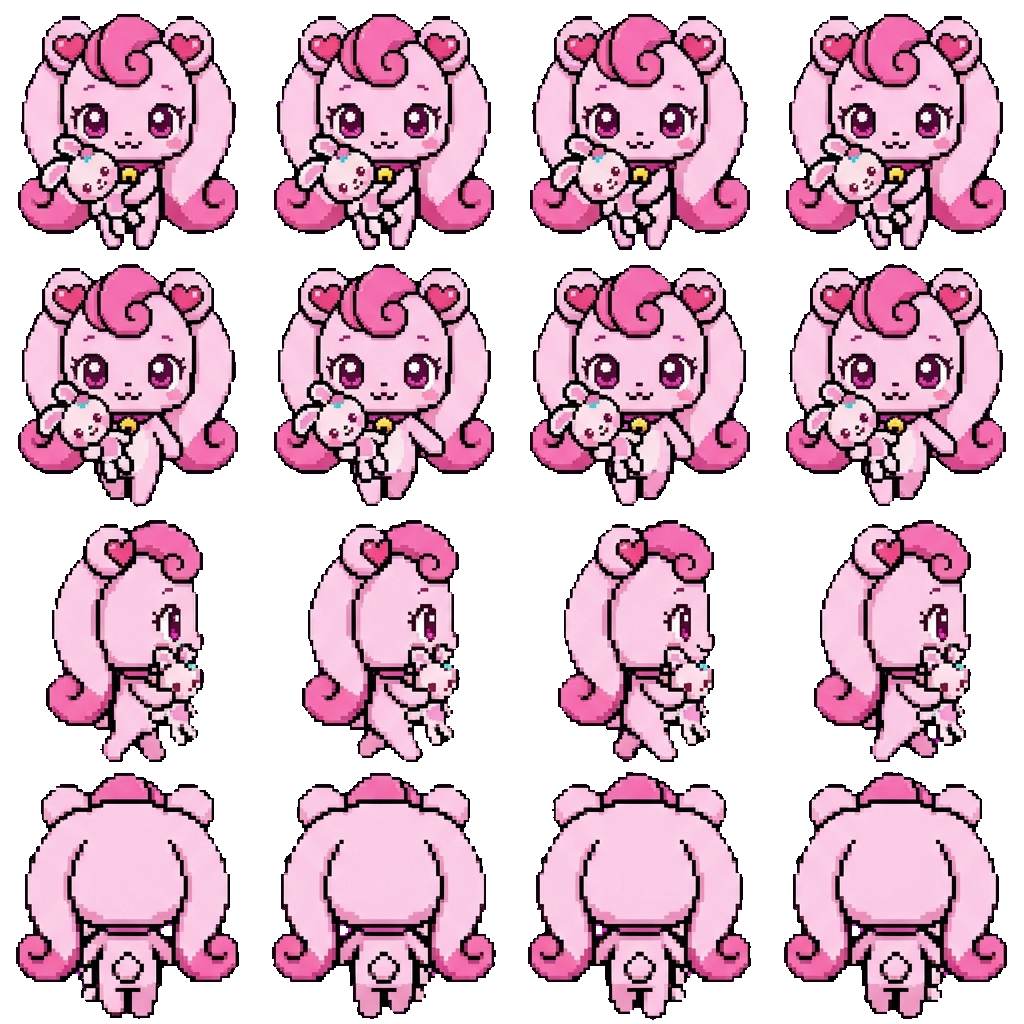 Heartsping movement sprite