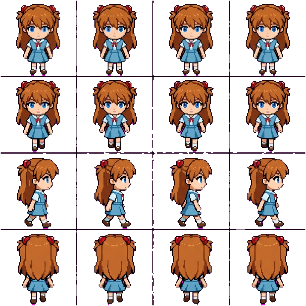 Asuka movement sprite