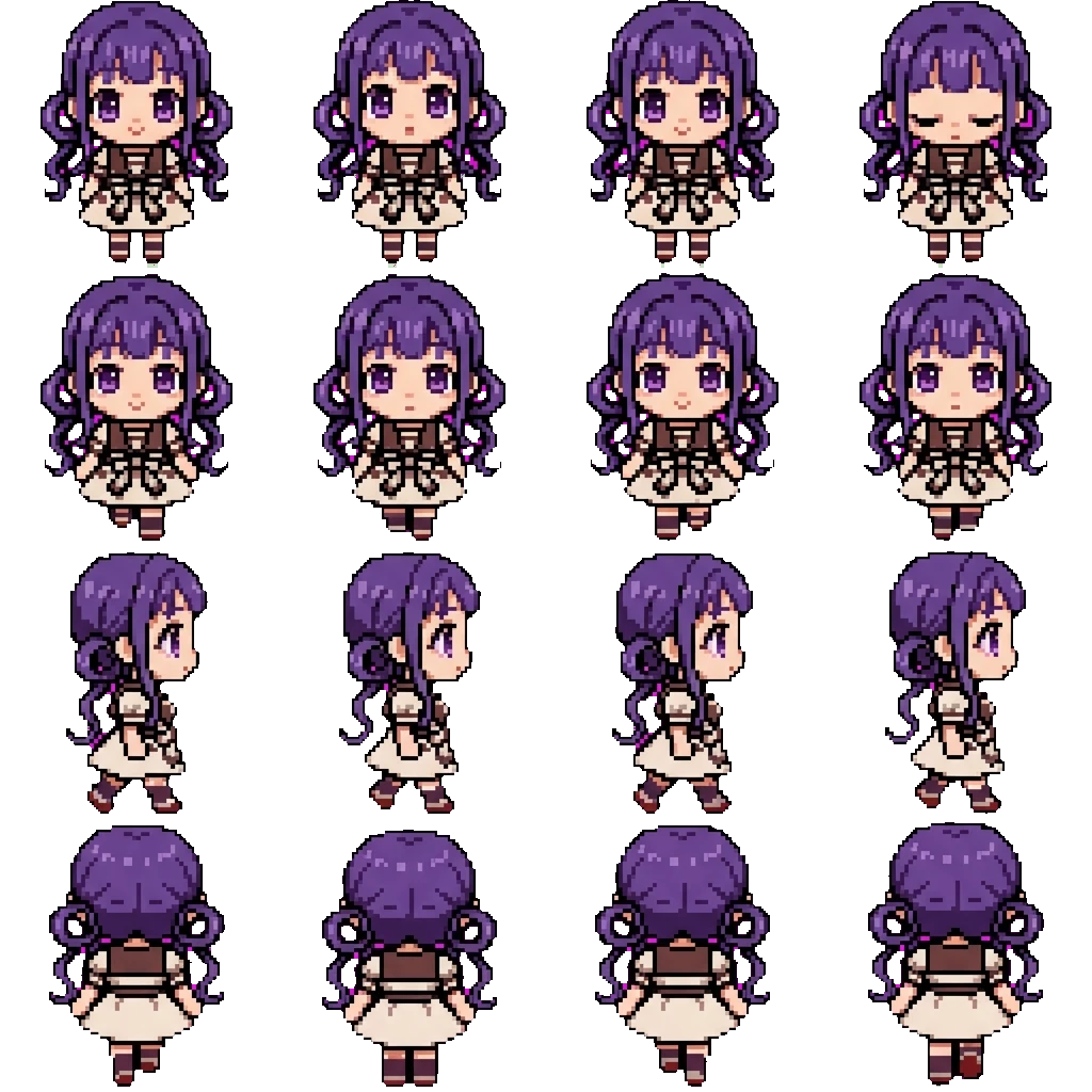 Aoi Akane movement sprite