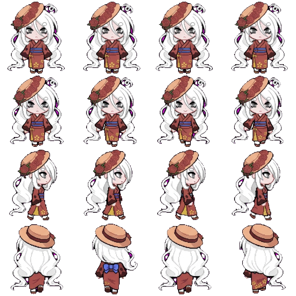 Akari movement sprite