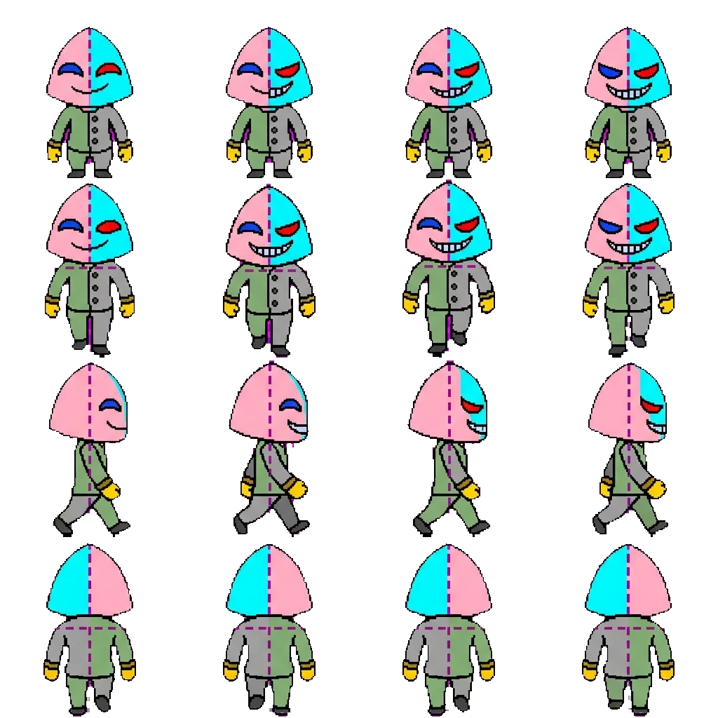 Pop-Up movement sprite
