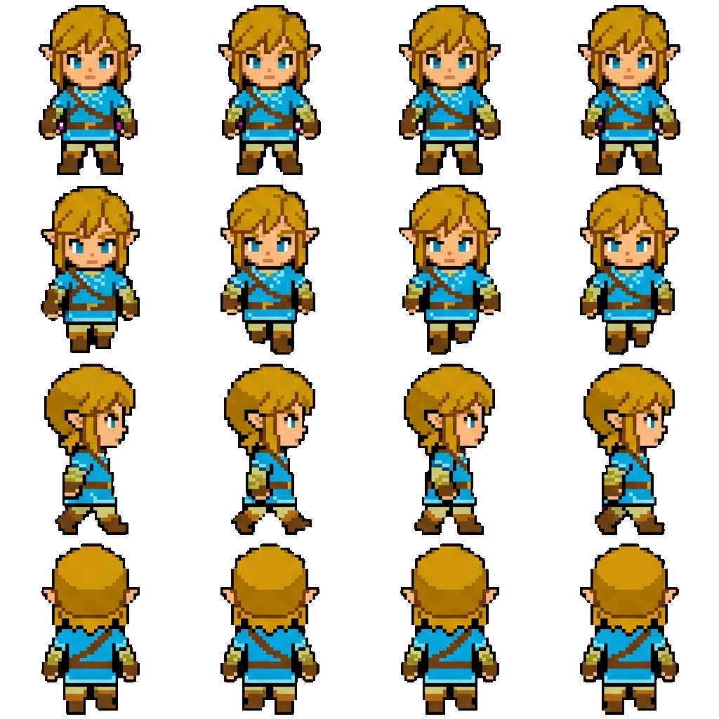 Link movement sprite
