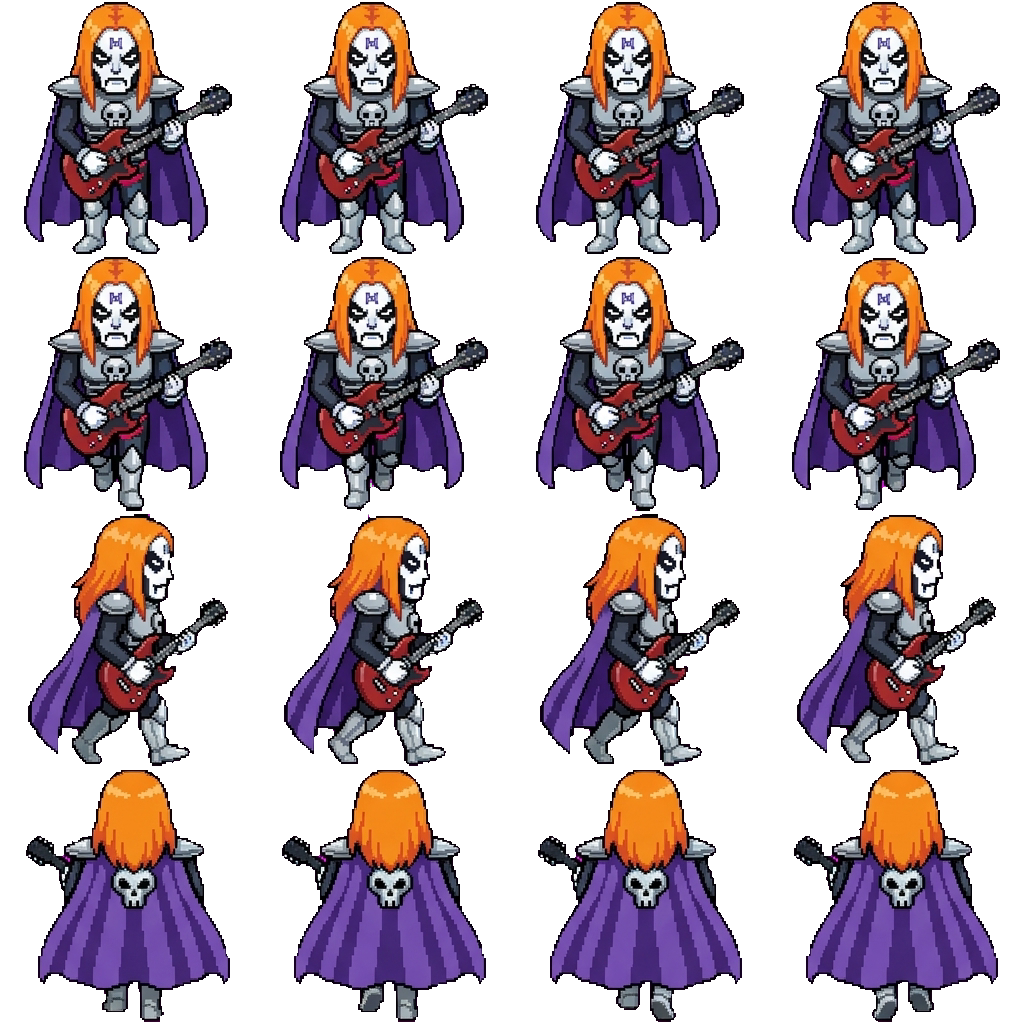 Krauser movement sprite