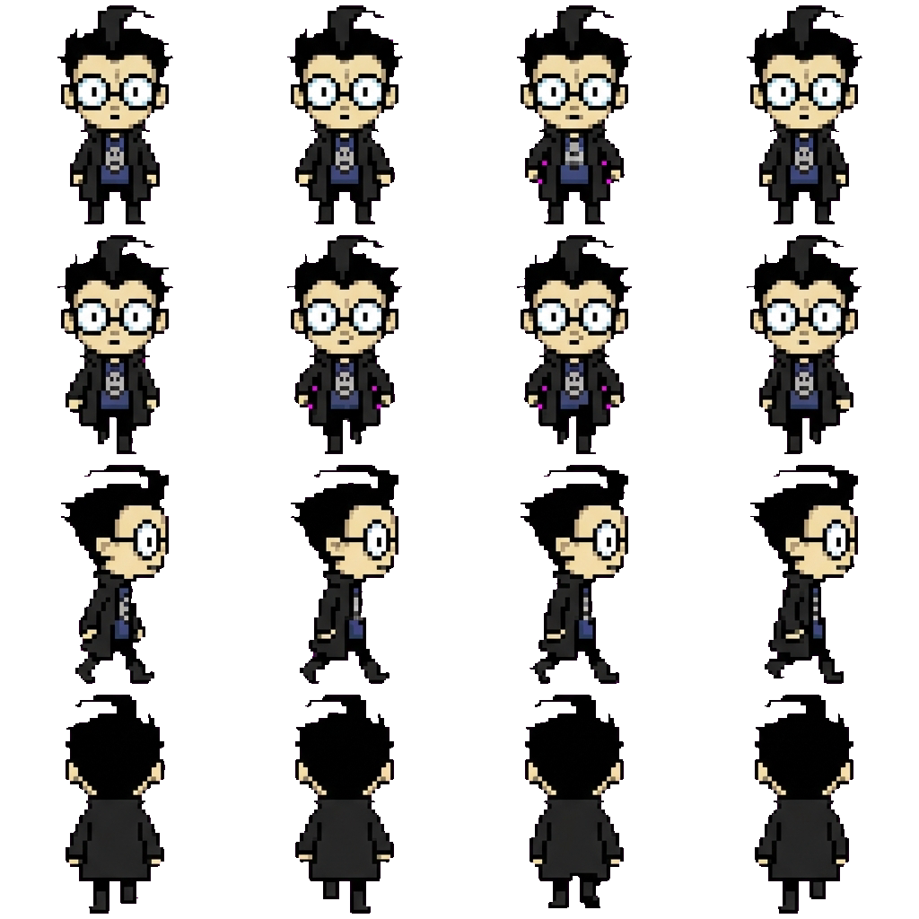 Dib Membrene movement sprite