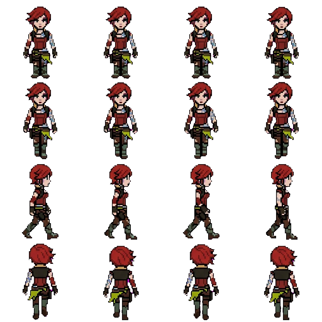Lilith movement sprite