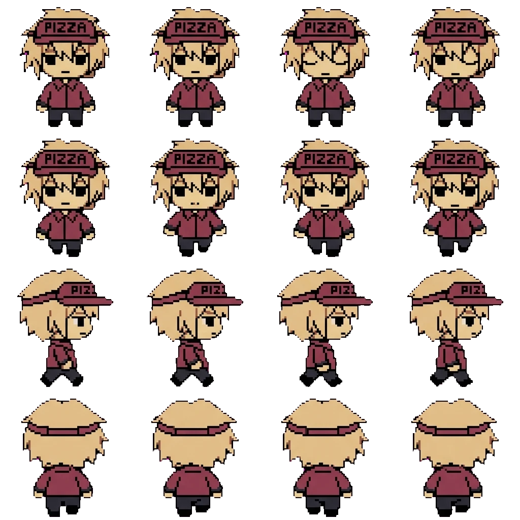 Elliot movement sprite