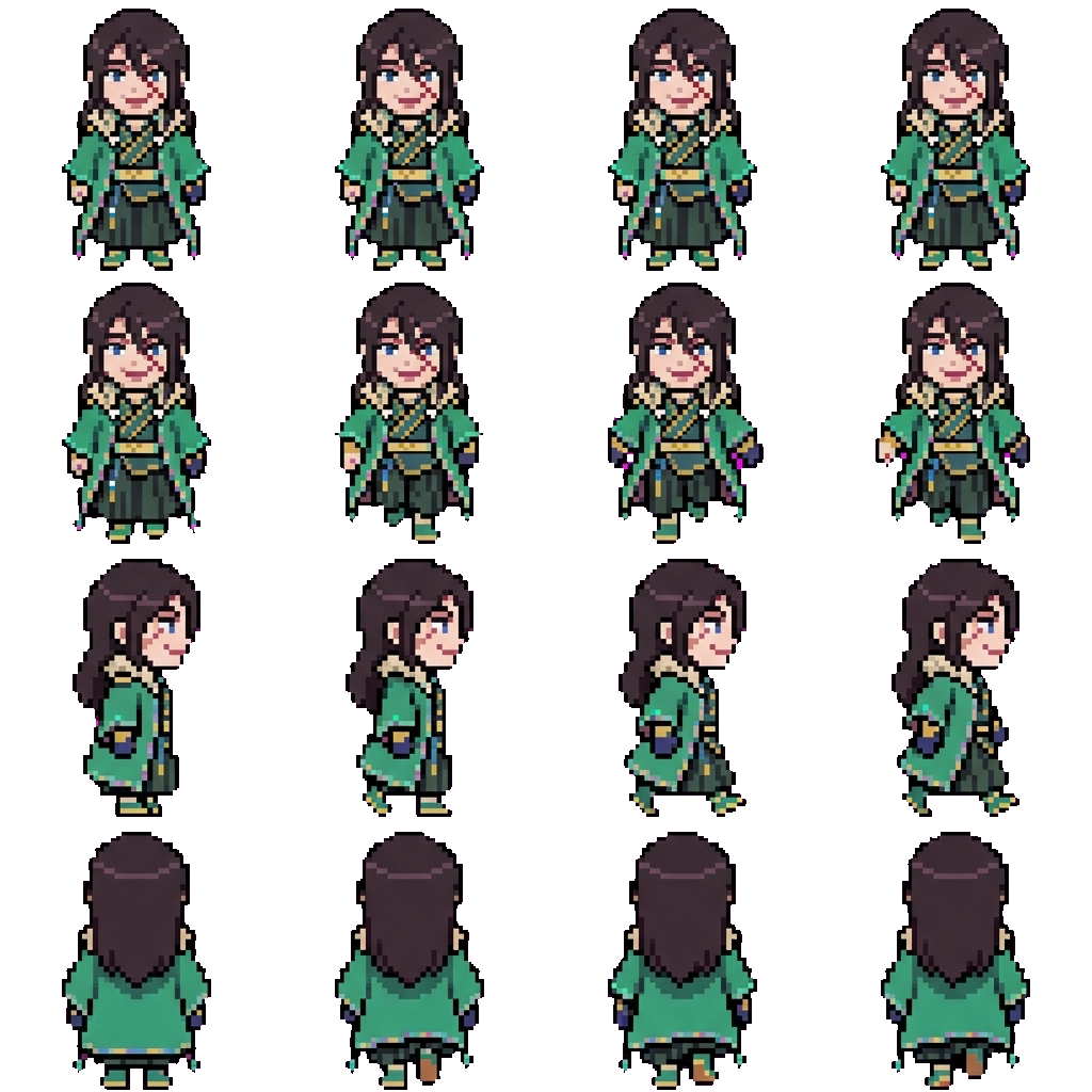 Qi Rong movement sprite