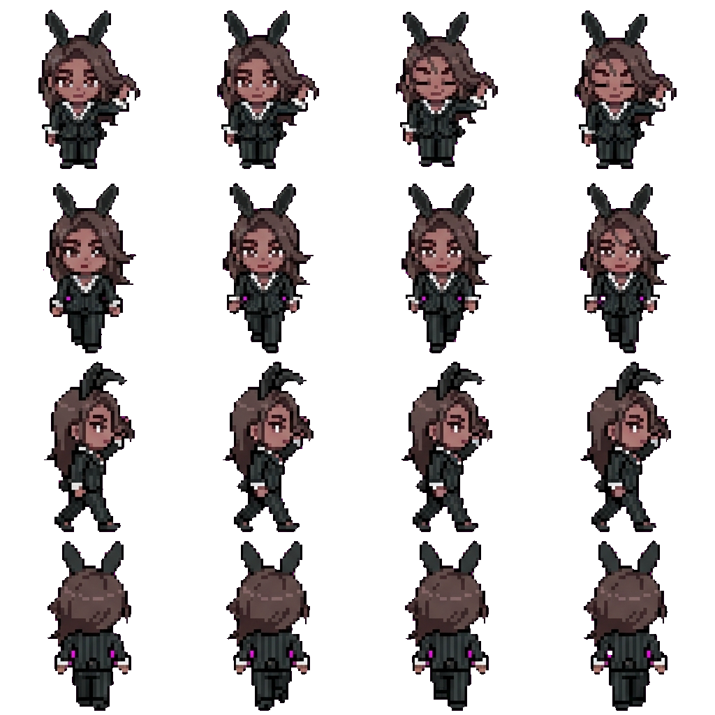 Hyuna movement sprite