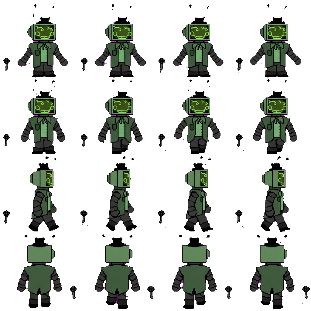 Vee version 2 movement sprite