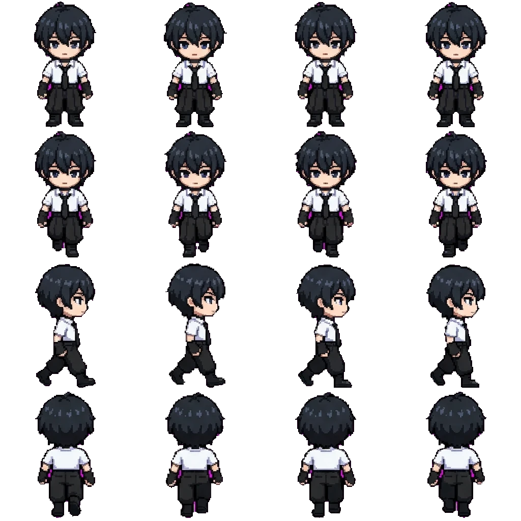 Kiyoshi Hori movement sprite