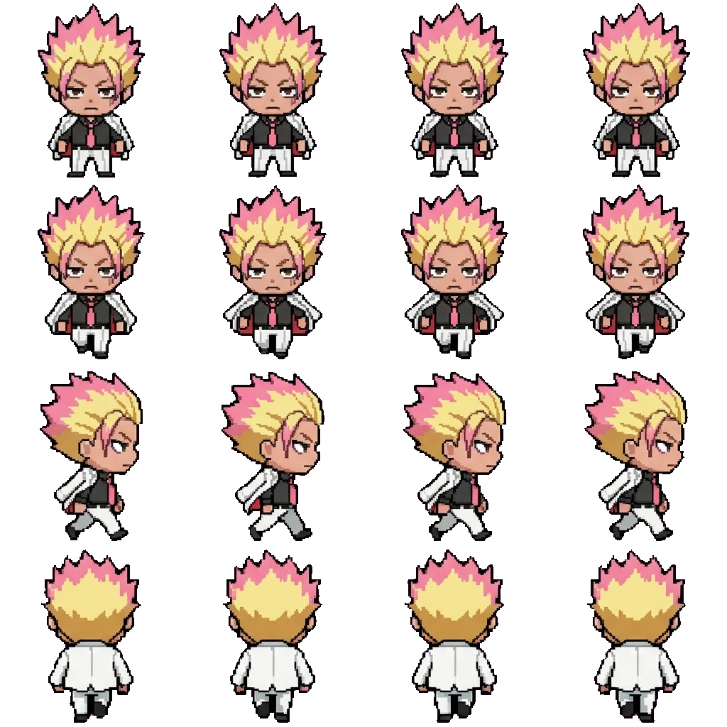 Ryusei Shidou movement sprite