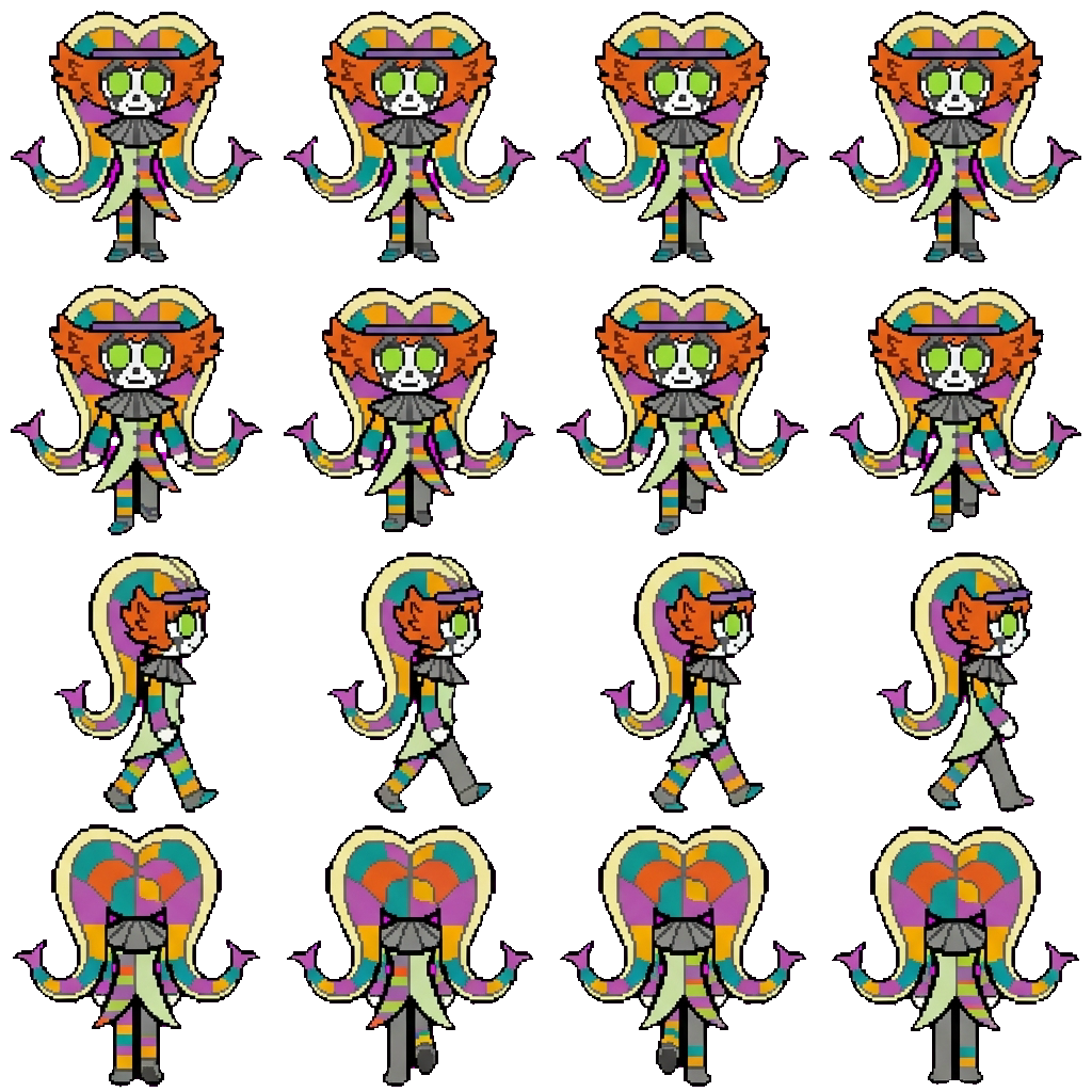 Quincey movement sprite