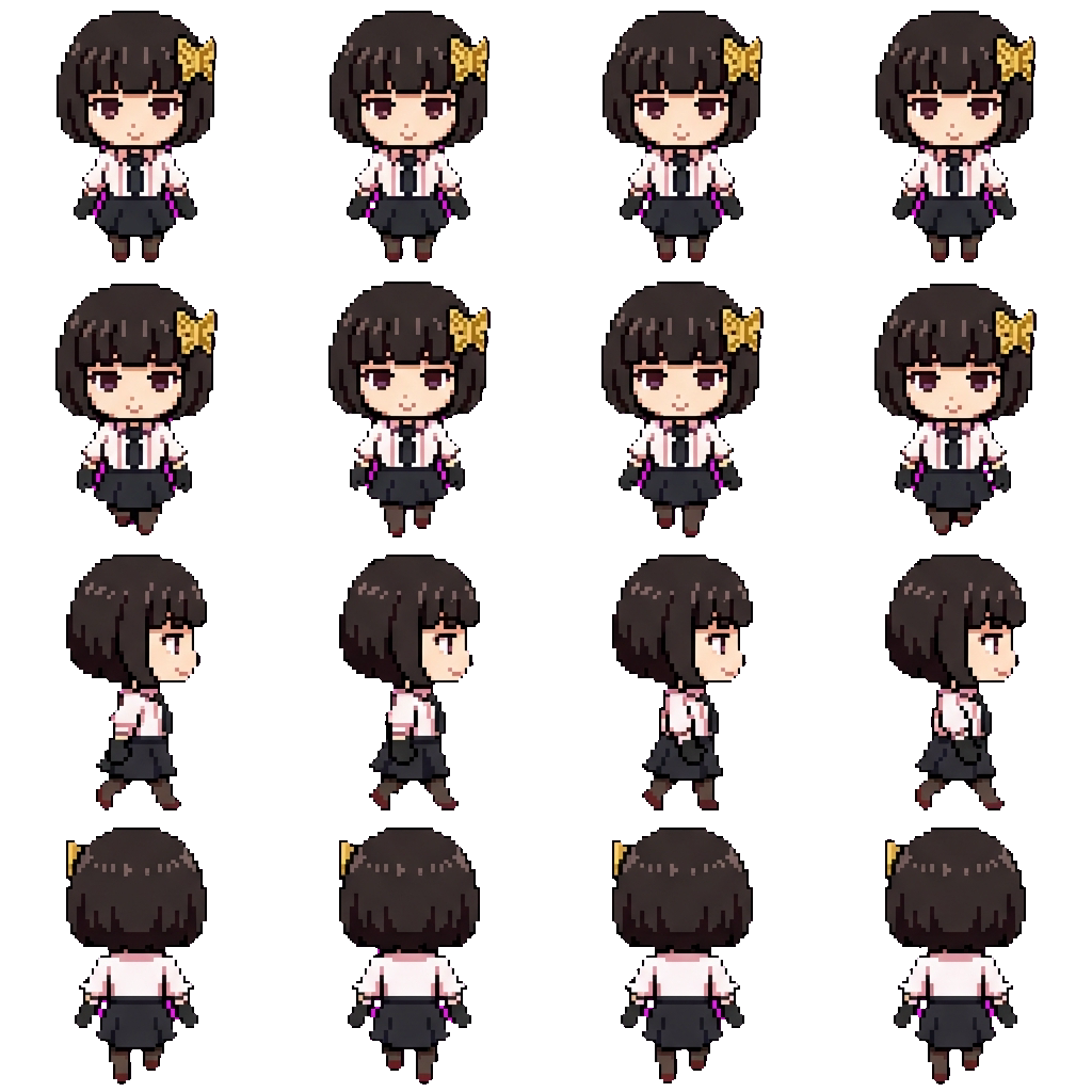 Akiko Yosano movement sprite