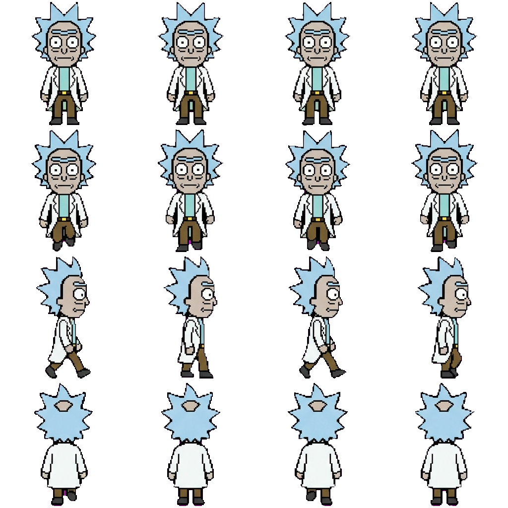 Rick Sánchez movement sprite