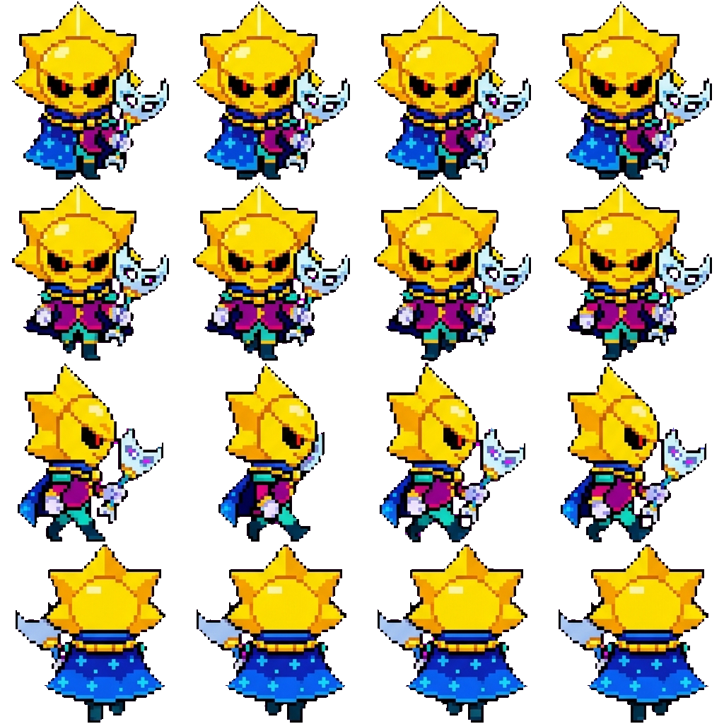 Sirius movement sprite