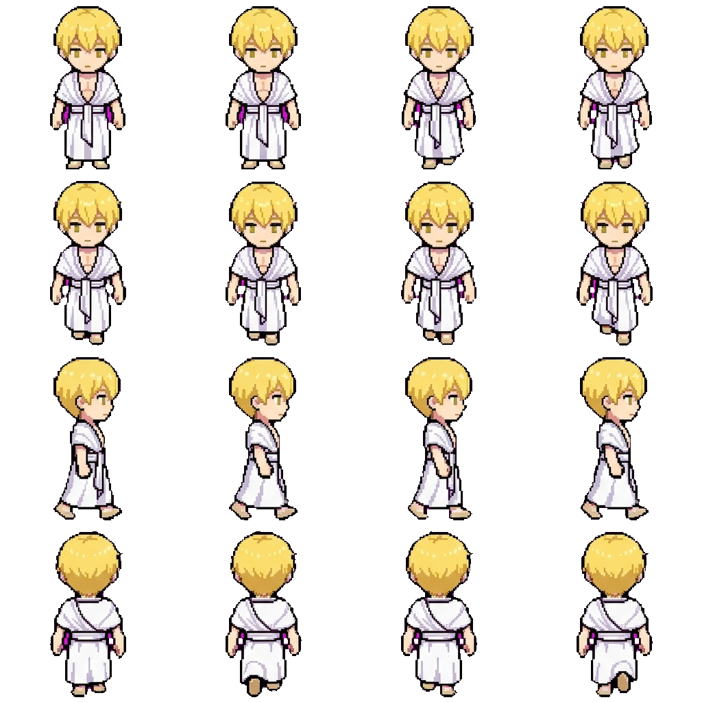 Claude movement sprite