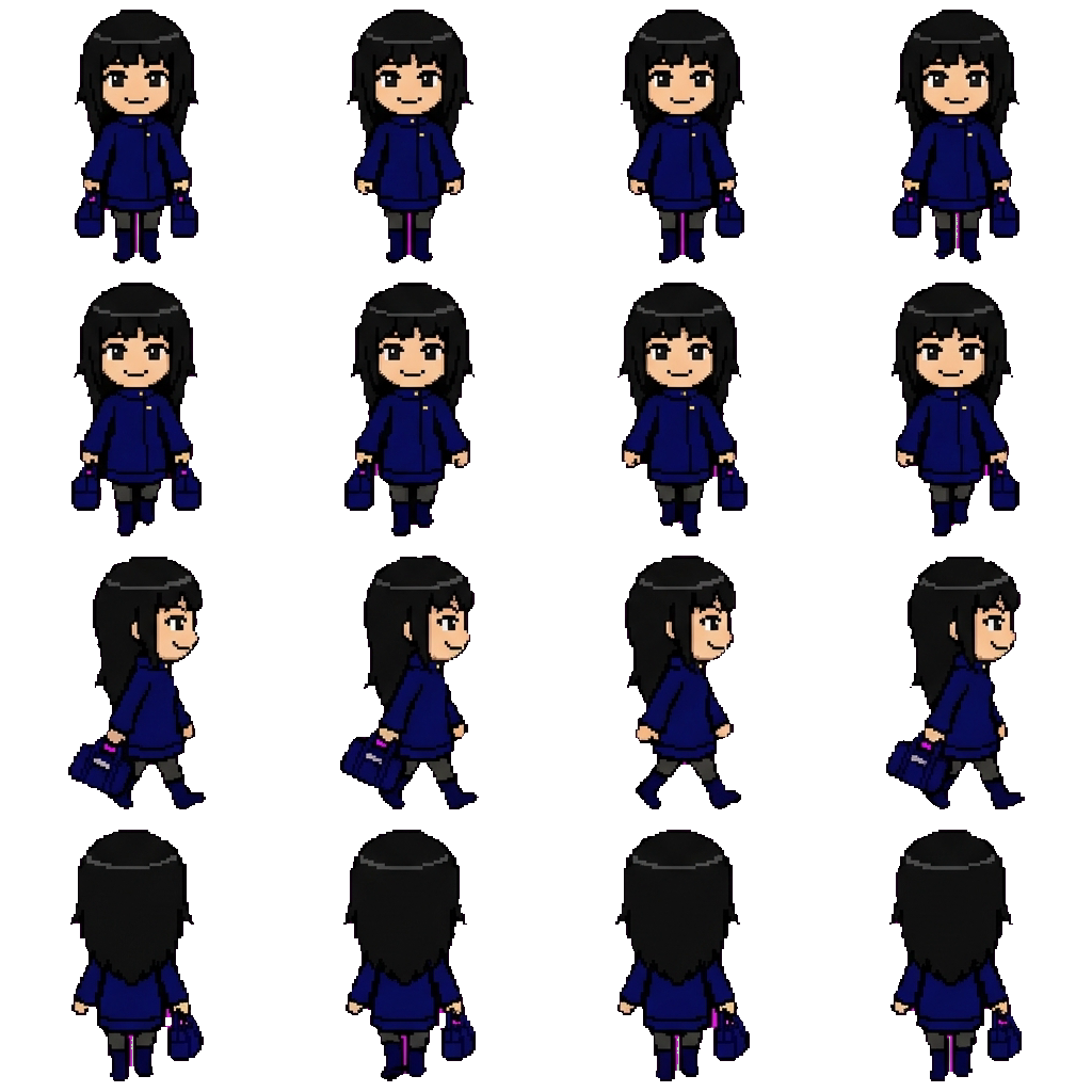 Rosaka movement sprite